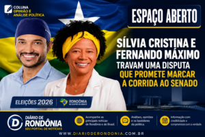 Coluna Espaço Aberto: Sílvia Cristina e Fernando Máximo travam uma disputa que promete marcar a corrida ao Senado