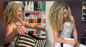 Influenciadora cria barbearia nudista e cobra até R$ 4 mil por atendimento