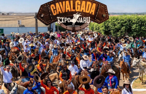 Jaru vai parar neste sábado: Cavalgada da ExpoJaru promete arrastar 6 mil cavaleiros pelas ruas da cidade