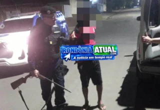 🚨 ARMADO ATÉ OS DENTES! Comerciante é preso com duas armas em Ji-Paraná