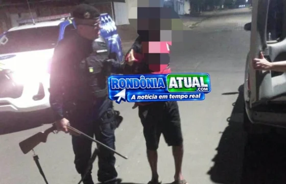 🚨 ARMADO ATÉ OS DENTES! Comerciante é preso com duas armas em Ji-Paraná