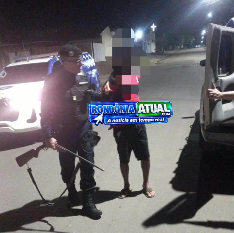 🚨 ARMADO ATÉ OS DENTES! Comerciante é preso com duas armas em Ji-Paraná