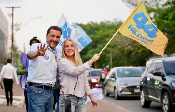 Hildon e Cirone abrem propaganda na TV destacando a força de quem trabalha e produz