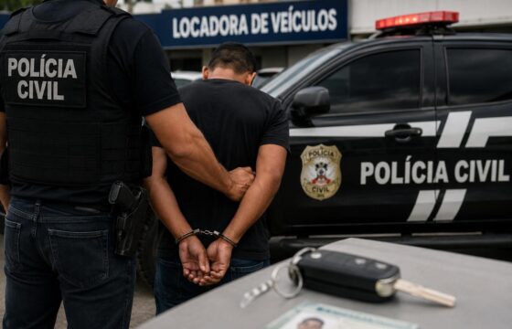 Homem é preso por usar identidades falsas para alugar carros em RO e vender na...