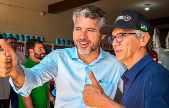 Marcos Rogério aparece com 51,5% dos votos válidos em nova pesquisa Veritá; neste cenário, venceria no primeiro turno