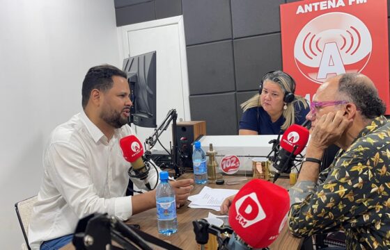 Samuel Costa apresenta soluções para os desafios de Rondônia em entrevista à Antena Hits