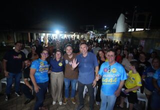 Em Pimenta Bueno, Maurício Carvalho reúne apoiadores e destaca força do interior de Rondônia