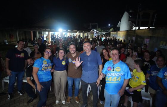 Em Pimenta Bueno, Maurício Carvalho reúne apoiadores e destaca força do interior de Rondônia