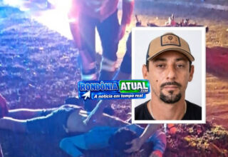 Vídeo mostra momento em que motociclista morre em acidente em Ouro Preto do Oeste