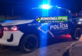 FORAGIDO TENTA FUGIR E ENTRA EM CONFRONTO COM POLICIAIS DURANTE PRISÃO EM JI-PARANÁ