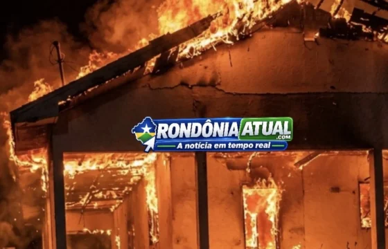 🔥 FOGO MISTERIOSO DESTRÓI IMÓVEL NO BELA VISTA E LEVANTA SUSPEITA DE INCÊNDIO CRIMINOSO EM JI-PARANÁ