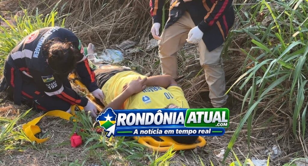 Engavetamento com quatro veículos deixa duas pessoas feridas durante carreata política em Ji-Paraná