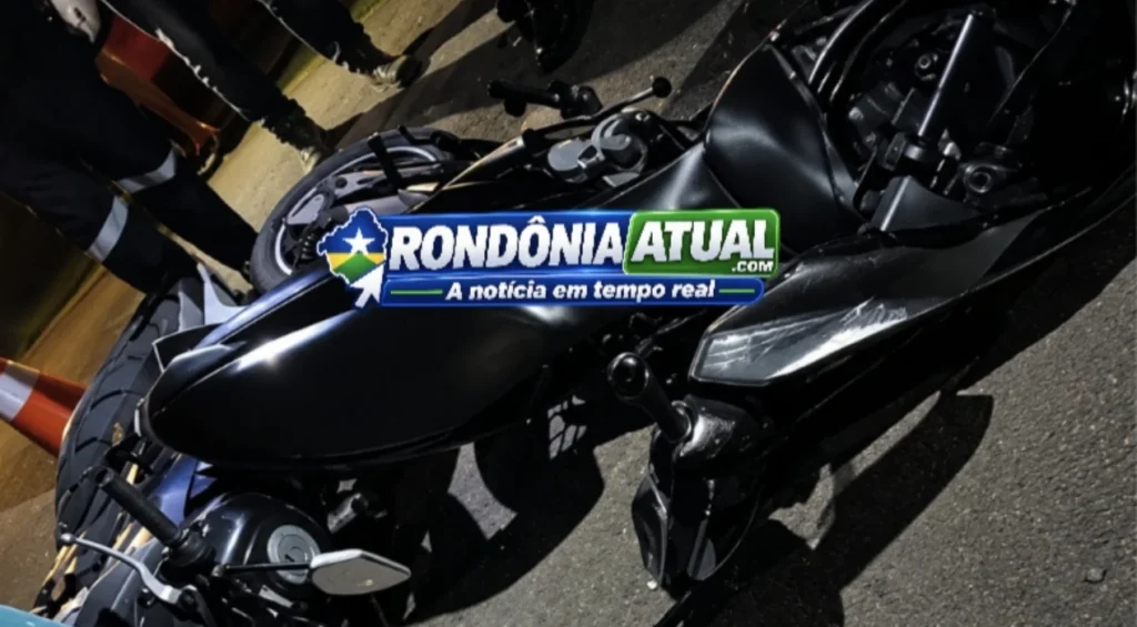 Colisão entre duas motos deixa dois feridos na Avenida Brasil, em Ji-Paraná