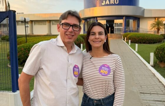 Mariana Carvalho recebe apoio do prefeito Jeverson Lima em Jaru