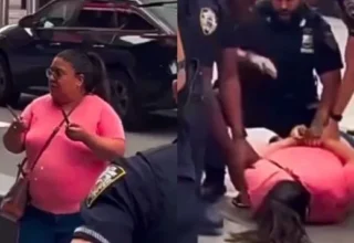 Veja o vídeo: Mulher sai com duas facas pelas ruas e esfaqueia duas pessoas na Times Square; uma vítima morre e agressora é abatida