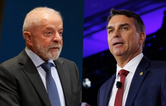 Flávio Bolsonaro supera Lula e os dois avançam ao segundo turno